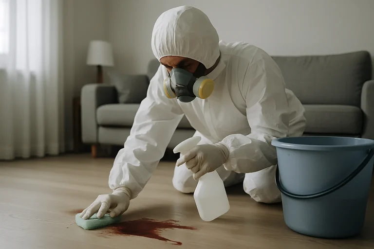 Nettoyage Après Décès : Impact des Substances Biologiques sur la Santé