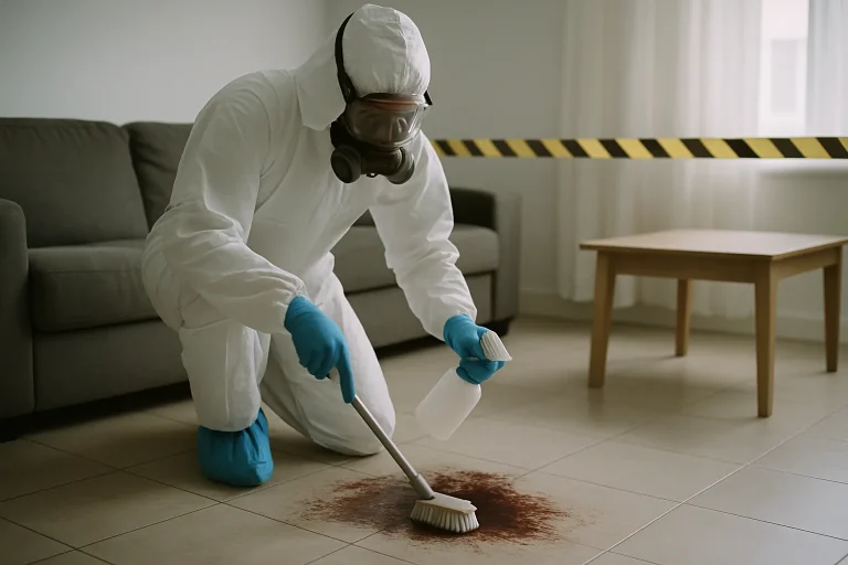 Urgence Biologique : Cas Pratique de Nettoyage Après Décès Multi-Contaminé
